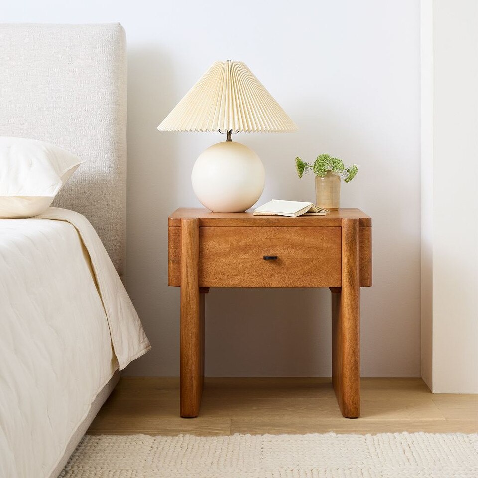 Otto Bedside Table (58 cm) West Elm UK